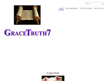 Tablet Screenshot of gracetruth7.org